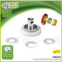 Slot.it GM26O Modular Inline Crown - Offset (26 Teeth)