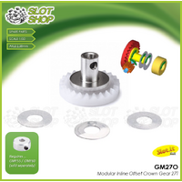 Slot.it GM27O Modular Inline Crown - Offset (27 Teeth)