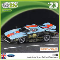 Sideways HC06 Lancia Stratos Turbo – Gulf/John Player Special