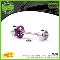 Slot.it KK02B Axle Assembly Starter Kit