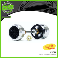 Slot.it KK09B Axle Kit - Complete Assembly