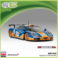 MR Slotcar MR1044 McLaren F1 GTR Gulf #34