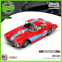 MR Slotcar MR1504 Chevrolet Corvette C1 #45