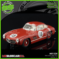 MR Slotcar MR1534 Mercedes 300SL #18 - Sebring '57
