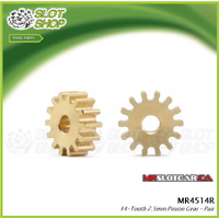 MR Slotcar MR4514R 14-Tooth Pinion 7.5mm Gears - Pair