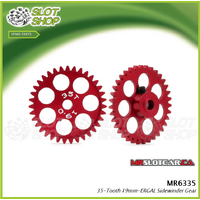 MR Slotcar MR6335 35-Tooth 19mm Crown Gear