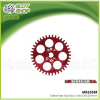 MR Slotcar MR6338 Sidewinder Ergal Spur Gear 38T Ø19mm 