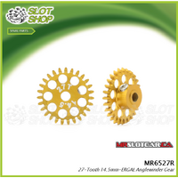 MR Slotcar MR6527R 27-Tooth 14.5mm ERGAL Crown Gear