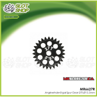 MR Slotcar MR6627R Anglewinder Ergal Spur Gear 27T Ø15.5mm 