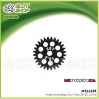 MR Slotcar MR6628R Anglewinder Ergal Spur Gear 28T Ø15.5mm