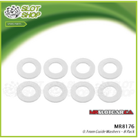 MR Slotcar MR8176 Stainless Steel 0.1mm Guide Spacers - 8 Pack