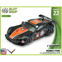 NSR 0217aw Corvette C7R Gulf Black #18