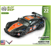 NSR 0217sw Corvette C7R Gulf Black #18