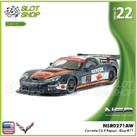 NSR 0271aw Corvette C6.R Repsol - Blue #71