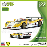 NSR 0274il Mosler MT900 R Gravity Gulf 24hr Spa 2007 #103
