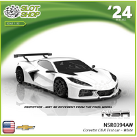 NSR0394AW Corvette C8.R Test car - White