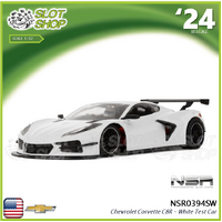 NSR0394SW Corvette C8.R - White Test Car