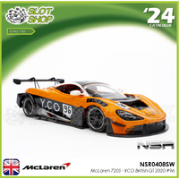 NSR0408SW McLaren 720S - YCO 2020 British GT #96