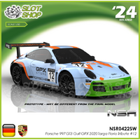 NSR0422SW Porsche 997 GT3 Gulf GPX 2020 Targa Florio Tribute #12
