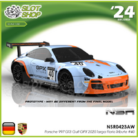 NSR0423AW Porsche 997 GT3 Gulf GPX 2020 Targa Florio Tribute #40
