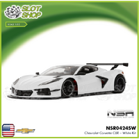 NSR0424SW Corvette C8.R Test car - White Kit