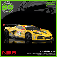 NSR 0549RCWSW Chevrolet Corvette C8.R #63 – 24Hrs of Le Mans ‘21 - Reparto Corse – Wooden Tracks