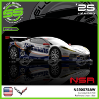 NSR 0578AW Chevrolet Corvette C8R - Rothmans Blue Livery #78