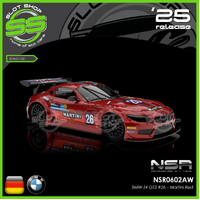 NSR 0602AW BMW Z4 GT3 #26 - Martini Red
