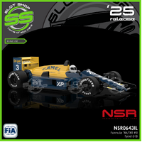 NSR 0643IL Formula 86/89 #3 - Tyrrel 018