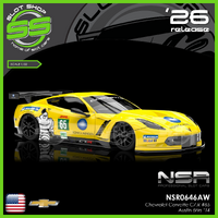 NSR0646AW Corvette C7.R #65 - Austin 6Hrs '14