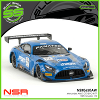 NSR0650AW Mercedes AMG GT3 EVO #77 - HRT Fanatec '23