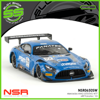 NSR0650SW Mercedes AMG GT3 EVO #77 - HRT Fanatec '23