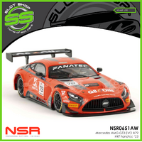 NSR0651AW Mercedes AMG GT3 EVO #79 - HRT Fanatec '23
