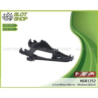 NSR 1252 Inline Motor Mount - medium (Black)