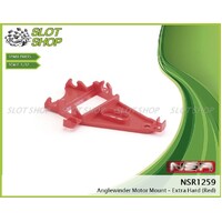 NSR 1259 Anglewinder Motor Mount Extra Hard (Red)