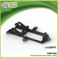 NSR 1286 Formula22 Motor Mount Medium - Black