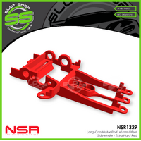 NSR 1329 Sidewinder Motor Mount - Extra Hard (Red)