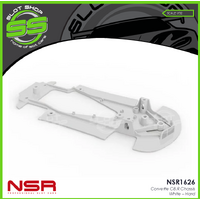 NSR 1626 Corvette C8.R Chassis Hard - White