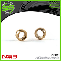 NSR 4701 3/32" Spherical Bronze Bushings - Pair