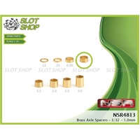 NSR 4813 Axle Spacers for 3/32 Axles (1.00mm)