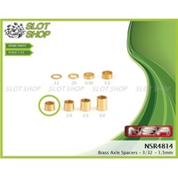 NSR 4814 Axle Spacers for 3/32 Axles (1.50mm)