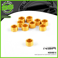 NSR 4815 Axle Spacers for 3/32 Axles (2.00mm)