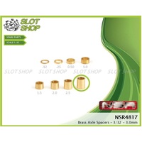 NSR 4817 Axle Spacers for 3/32 Axles (2.50mm)