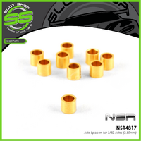 NSR 4817 Axle Spacers for 3/32 Axles (3mm)