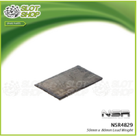 NSR 4829  50mm x 80mm Lead Weight