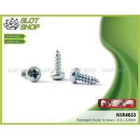 NSR 4833 Standard Body Screws – 2.2 x 6.5mm 