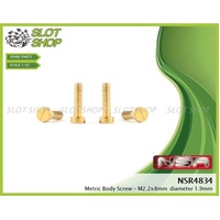 NSR 4834 Body Screws - Medium (2.2 x 8.0mm)
