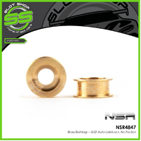 NSR 4847 Brass Bushings – 3/32 autolubricant, no friction