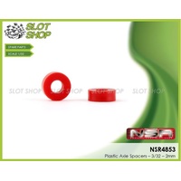 NSR 4853 Plastic Axle Spacers – 3/32 – 2mm