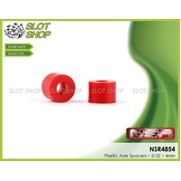 NSR 4854 Plastic Axle Spacers – 3/32 – 4mm